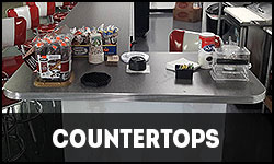 Retro Countertops, Retro Counters, Bar Counters